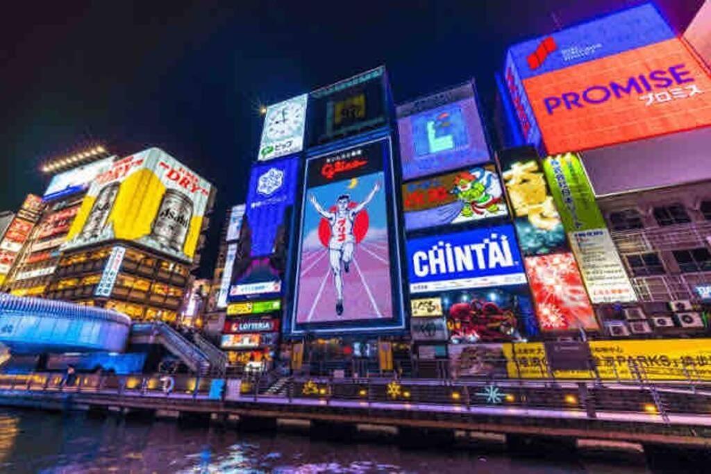 ー 8Greige ー 2Min Dotonbori Namba Kuromon Osaka Usj Wifi Unlimited Apartment ภายนอก รูปภาพ